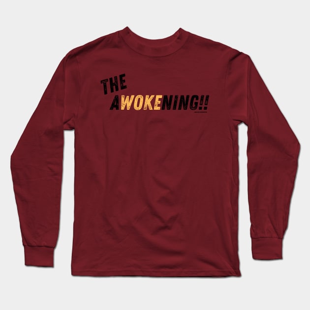 The Awokening! Long Sleeve T-Shirt by Anastationtv 